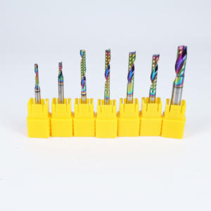 <span class=keywords><strong>Fraise</strong></span> à bout simple en carbure monobloc 16 <span class=keywords><strong>mm</strong></span> de long pour aluminium, acrylique, PVC, HRC 45/55/60/70, fraises à une seule dent pour le bois - Product Image 3