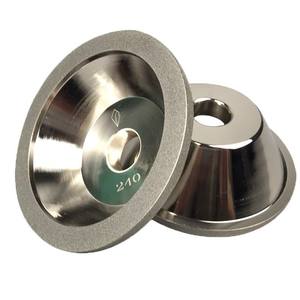 Outils diamantés Yipin, meule universelle de haute qualité en forme de coupelle, diamant électro-plaqué pour des performances de qualité supérieure - Product Image 1