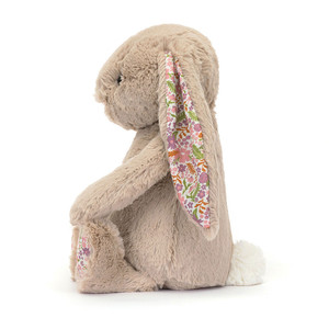 Middelgrote knuffel Blossom Beige Bunny Petal Pluche Speelgoed Schattige Knuffelkonijn Zachte Poppen Perfect als Verjaardagscadeau - Product Image 2