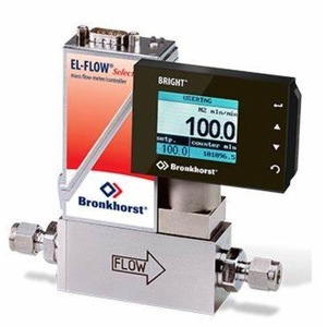 เครื่องควบคุมการไหลแบบมวล Bronkhorst El Flow Select รุ่น M14V14I AGD 33 K S 7.11.104 เครื่องวัดก๊าซ - Product Image 1