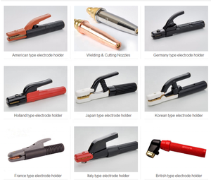 ด้ามจับอิเล็กโทรดอิเล็กโทรดเชื่อม600A 500A ด้ามจับสีดำแบบเหนือกว่า - Product Image 2