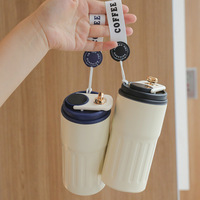 Mug à café isotherme intelligent en acier inoxydable 201, résistant aux chocs, avec affichage de la température, grande capacité, pour étudiants et voiture