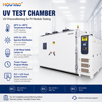 Cámara de Envejecimiento UV con Seis Lámparas de Haluro Metálico de 30 kW, Fuente de Alimentación EPS Independiente y Control de Irradiancia Continua del 50-100%