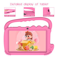 Nouvelle tablette pour enfants de 7 pouces avec processeur MTK6750 Octa Core, Android 13, contrôle parental, tablette éducative préinstallée pour enfants