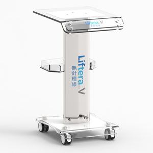 Carro de ruedas de acrílico para <span class=keywords><strong>Spa</strong></span> de belleza, carrito de mano y <span class=keywords><strong>amp</strong></span>, carrito de salón, vendedor de fábrica China - Product Image 2