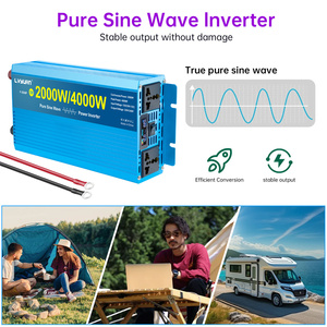 Vente en gros usine Onduleur à onde sinusoïdale pure 12V 24V vers 110V 220V <span class=keywords><strong>2000W</strong></span> 4000W 50Hz 60Hz, Onduleur DC-AC, Onduleur solaire - Product Image 5