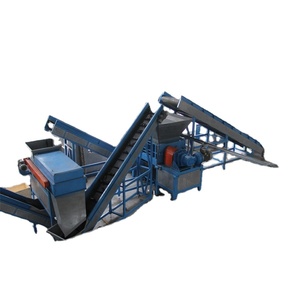 Used tire recycling machine recycle waste tires to fuel oil pyrolysis plant