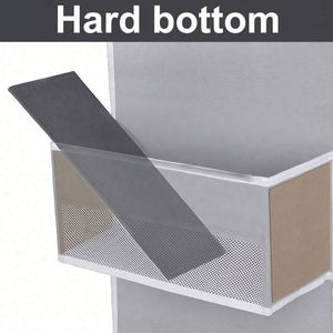 33 Lbs <b>Weight</b> Capacity Hanging <b>Storage</b> Organizer with Clear Window for Bedroom Nursery Over Door Organizer with 4 Large Pockets - Product Image 5