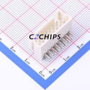 HC-XHD-2*8AW Wire-to-Board Pin Header Bent Lead Through Hole,P=2.5mm Connector 2x8P 2.5mm Right Angle Insert DF1B - Product Image 1
