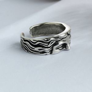 2024 Offre Spéciale plaqué <span class=keywords><strong>or</strong></span> <span class=keywords><strong>18</strong></span> <span class=keywords><strong>carats</strong></span> Venus Half Face Rings pour femmes hommes - Product Image 6