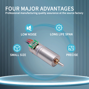 Suministro del fabricante 3V 6V 10mm engranaje planetario mini DC motor paso a paso 10BY motor bifásico micro de 18 grados - Product Image 3
