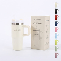 Vaso Infantil Personalizado con Logotipo, de Acero Inoxidable Aislado al Vacío, de 14 oz, Mini Portátil, con Asa, Pajita y Tapa Abatible, para Viajes y Campamentos
