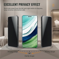 Protection d'écran mate anti-espion en TPU pour Samsung S24 Ultra et machine de découpe, anti-traces de doigts.