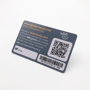 Tarjetas de Fidelización VIP Personalizadas para Supermercados con Código QR - Product Image 2
