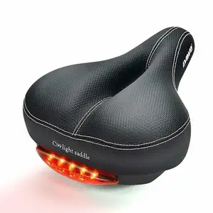 Pusai Justek Bicycle Saddle Seat Leather Saddle Of Bicycle