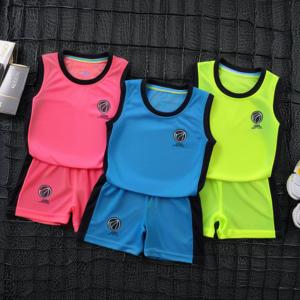 Vêtements d'été pour enfants en gros, ensembles de robes en coton pour filles et garçons de 2 à 12 ans, stock de vêtements - Product Image 3