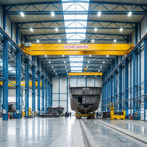 Structure en acier léger à grande portée pour entrepôt, <span class=keywords><strong>garage</strong></span> et bâtiment métallique de stockage maritime, construction rapide Q345/Q235 galvanisé à chaud - Product Image 4