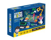 Kits de blocs électroniques DIY, blocs de construction de circuits intégrés, modèle de circuit de commutation, kits scientifiques, jouets pour enfants