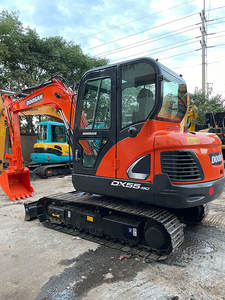 Top vente pelle Doosan d'occasion DX55-9C DX60 DX70 5 tonnes machine d'excavatrice d'occasion 99% neuf avec prix d'usine à vendre - Product Image 2