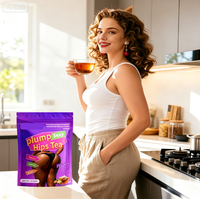 Sachets de thé personnalisés avec logo 3g*30 – Thé aux herbes pour des hanches galbées avec Maca – Bien-être naturel – Soutien à la forme des fesses – Qualité alimentaire pour adultes