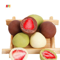 Fraises lyophilisées en gros OEM, chocolats, bonbons, sucreries en vrac, processus de séchage FD, emballage