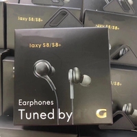 Écouteurs filaires avec contrôle du volume EO-IG955, écouteurs intra-auriculaires mains libres, casque universel 3,5 mm pour Samsung S10 S8+S9