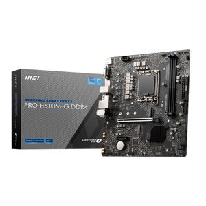 New MSI H610M G D4 <b>Motherboard</b> with LGA 1700 64GB - Product Image 1