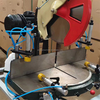 Scie à onglets en aluminium à alimentation automatique, machine de découpe de précision pour la fabrication de fenêtres et de portes
