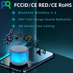 Portable transparent RGB light <b>speaker</b> wireless <b>mini</b> gift wireless Bluetooth <b>speaker</b> - Product Image 3