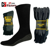 Personnalisé Laine Doux Chaud Thermique Randonnée Équipage Hommes Travail Ski Hiver Extérieur Chaussettes Trekking Randonnée Wading Trail Chaussettes