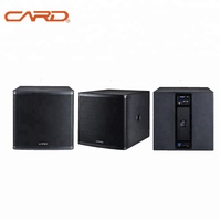 Supplier China Speaker Subwoofer Video Profesional 18 Inch 600W untuk Rumah, Speaker Aktif Subwoofer
