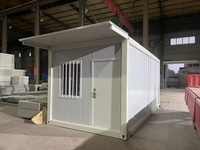 Conteneur modulaire démontable en panneaux sandwich d'acier STC 20FT 40FT pour entrepôt et garage au design moderne