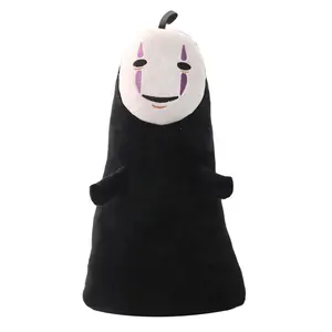 Spirited Away Faceless Man No Face Plush Pendant No Face Ghost Kaonashi Stuffed Plush Toys Doll