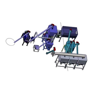 Haihua Haihua Hh-250 Hh-500 Hh-1000 Hh-2000 Fábrica Bibo Mezcladora Automática de Alta Seguridad para Alimento Animal en Polvo de 5t/h - Product Image 3