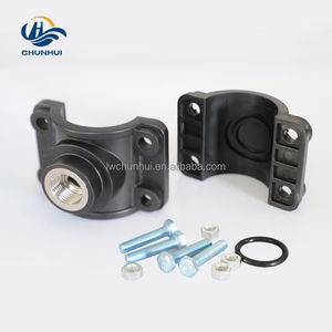 ระบบชลประทานแบบหยดน้ำ ข้อต่อท่อ PE แบบหนีบ PP 63 มม. สำหรับฟาร์ม สวน และโรงเรือนเพาะชำ ตัวเชื่อมต่อระบบน้ำหยด - Product Image 2