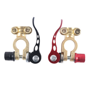 Automotive <b>Battery</b> <b>Terminal</b> Connector 65mm Metal Quick Release Red Black For Car Use - Product Image 4