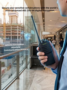 <span class=keywords><strong>Radio</strong></span> professionnelle <span class=keywords><strong>portable</strong></span> DMR 5W avec cryptage AES256 - Product Image 3