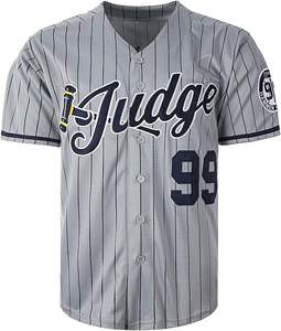 Camiseta de Béisbol Sublimada Personalizada, Estilo Retro, 100% Poliéster, Transpirable, Absorbe la Humedad, Secado Rápido, Cuello Henley - Product Image 3