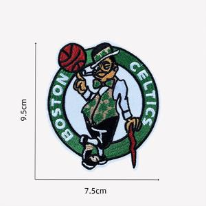 Patch brodé NBA <span class=keywords><strong>Lakers</strong></span>, logo de l'équipe de basket de Los Angeles, patch personnalisé à crochets et boucles pour sacs, vestes, chapeaux, vêtements, artisanat DIY - Product Image 3