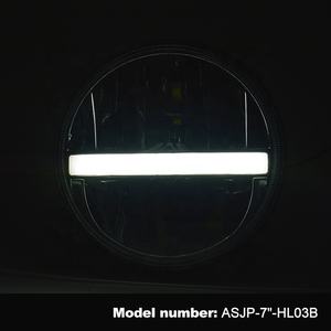 Faro Rotondo ASEND da 7 Pollici con Luce di Svolta <span class=keywords><strong>Bianca</strong></span> Ambra per <span class=keywords><strong>Porsche</strong></span> 928 S4 1987 e Accessori Land Rover Defender - Product Image 4