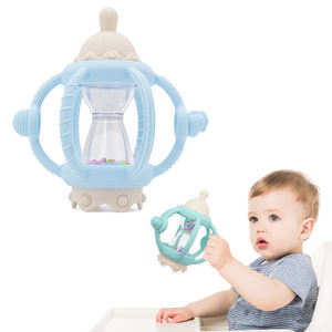 Melikey Jouets de dentition apaisants sans BPA pour bébé Hochet à mâcher <span class=keywords><strong>sensoriel</strong></span> en silicone pour bébé - Product Image 1