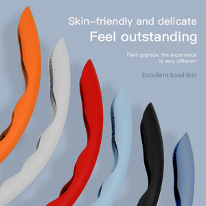 غطاء عجلة قيادة السيارة الواقي من المصنع مباشرة، إكسسوار داخلي رياضي عالمي متعدد الألوان لتزيين السيارات - Product Image 5