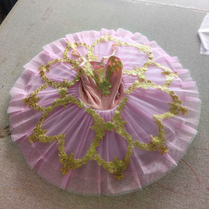Vestido de Ballet para Niñas 2026 al por Mayor - Disfraz de Pequeña <span class=keywords><strong>Cisne</strong></span> de Lago de los Cisnes con Falda Tutú de Malla con Volantes y Lentejuelas Brillantes de Terciopelo - Product Image 5