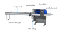Machine d'emballage à flux horizontal pour nouilles, spaghetti, pâtes, vente chaude, bon prix