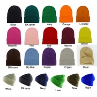 Bonnet tricoté épais et chaud pour l'hiver, 80g, avec logo personnalisé brodé en 3D, logo en relief de qualité supérieure, vente en gros