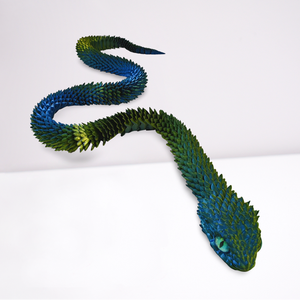 Serpiente Articulada Impresa en 3D de Alta Calidad, Juguete de Víbora Móvil de 30/45/60 cm con Servicios de Prototipado Rápido - Product Image 5