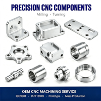 Pièces prototypes en acier inoxydable usinées avec précision par CNC, service de fraisage et de tournage OEM de haute qualité