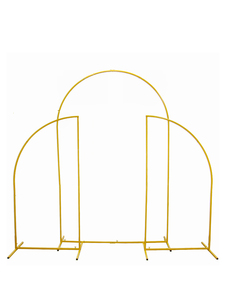 1 Juego / 3 Piezas de Arco para Boda, Arco Chiara para Fiesta de Cumpleaños, Decoración de Fondo, Soporte de Fondo, Marco de Metal - Product Image 2