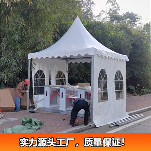 Pyramid <b>Tent</b> 3x3m Waterproof Windproof Temporary Sales <b>Canopy</b> Outdoor Event Shelter - Product Image 3