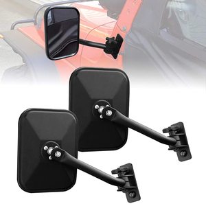 NEWWIND, piezas de coche de alta calidad, espejo retrovisor lateral para puerta, espejo cuadrado de desconexión rápida para Jeep Wrangler JK JL 2007-2021 - Product Image 6